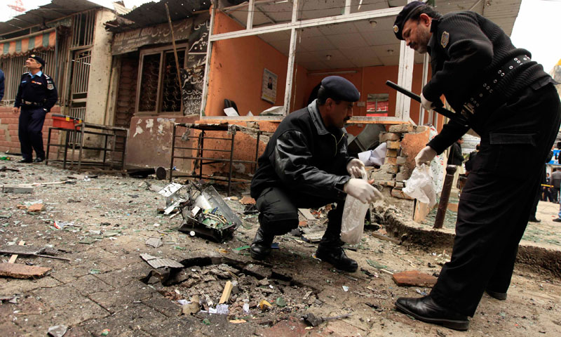 اسلام آباد: دو دھماکوں میں ایڈیشنل جج سمیت گیارہ ہلاک